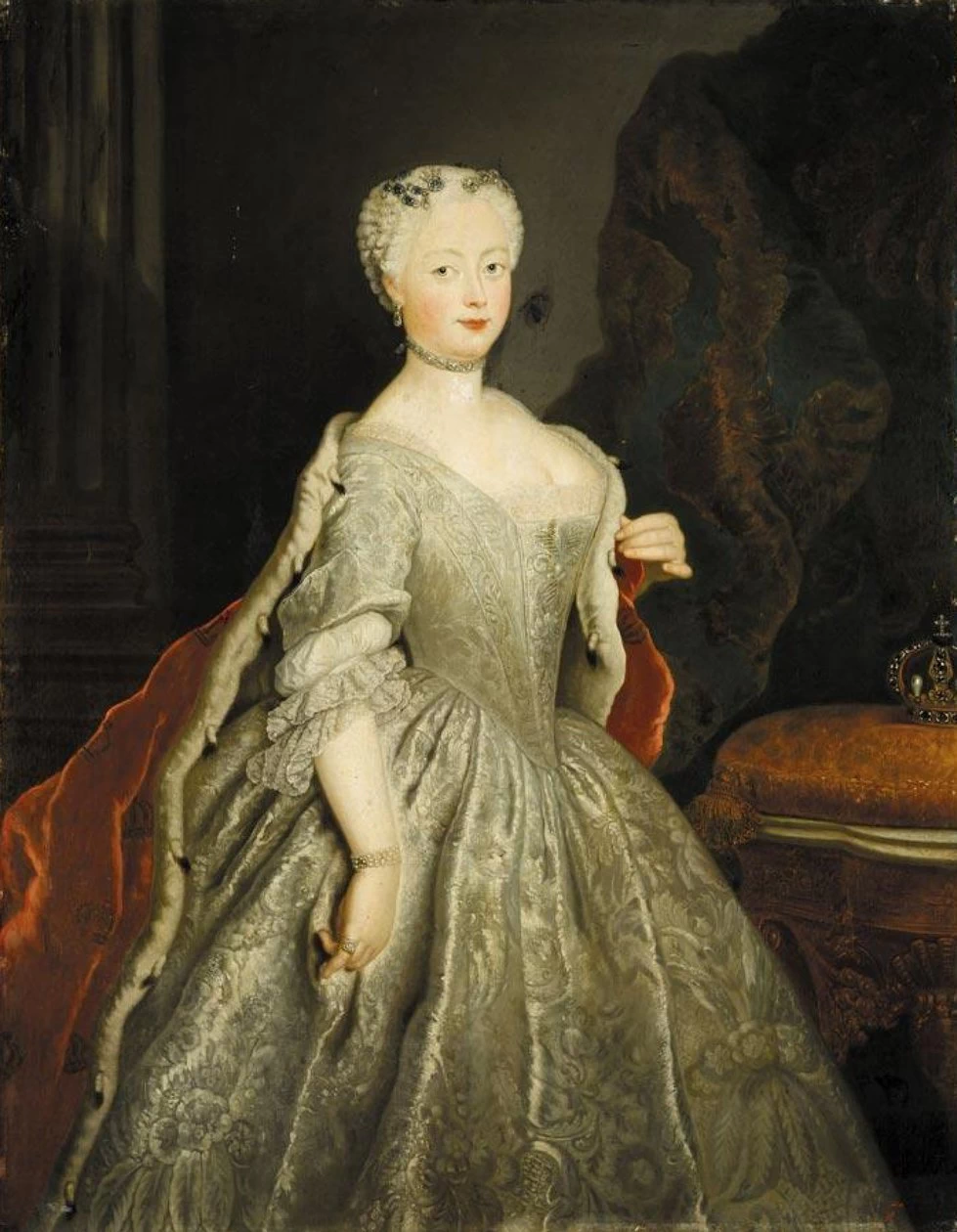 Ritratto della regina di Prussia Elisabetta Cristina di Brunswick - Bevern